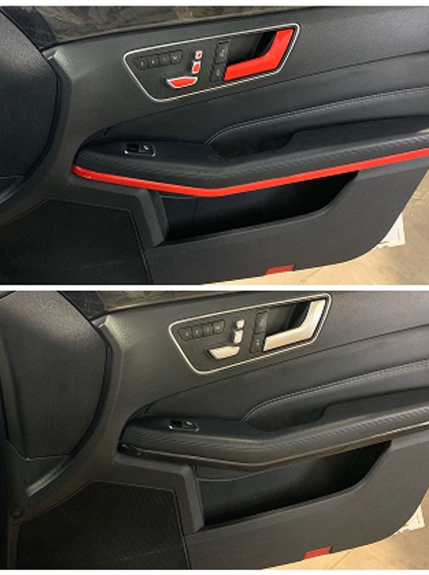 car detail before and after