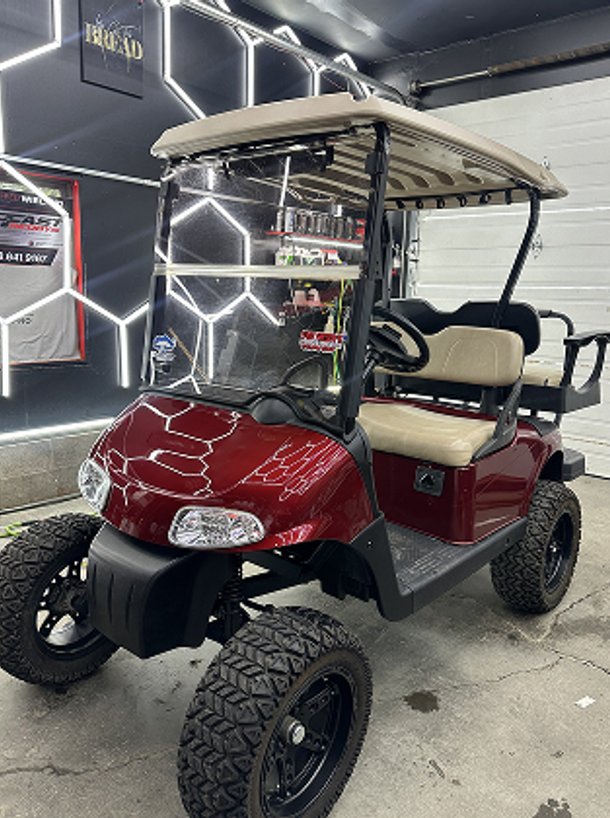 golf cart detailing